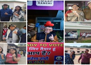 आम से लेकर खास तक में वोटिंग को लेकर उत्साह, राज्यपाल, DIG और SSP ने डाला वोट