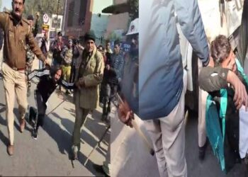 CGL परीक्षा के अभ्यर्थियों का डॉक्यूमेंट वेरिफिकेशन, बाहर होता रहा विरोध: लाठीचार्ज में कई घायल देवेंद्रनाथ हिरासत में